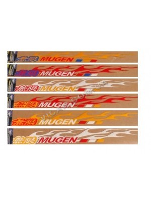 Наклейка на лобовое стекло Mugen (цветная)